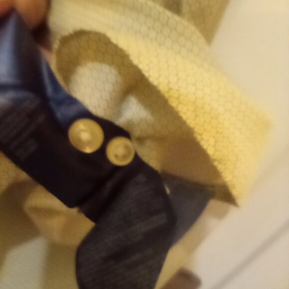 Tommy Hilfiger Neutral Beige Microprint Button Down Shirt sz L 100% Cotton - Picture 10 of 11